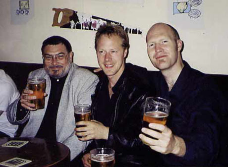 Tours end in Ottawa - Having a beer at the Manx - Summer 2001